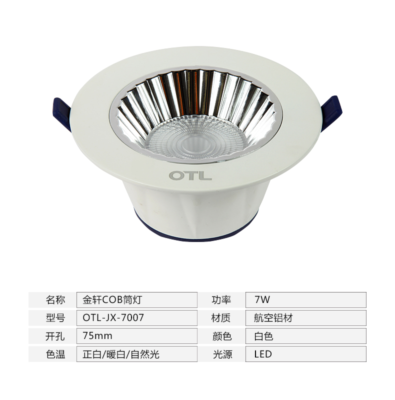 金轩COB筒灯1 金轩COB筒灯1